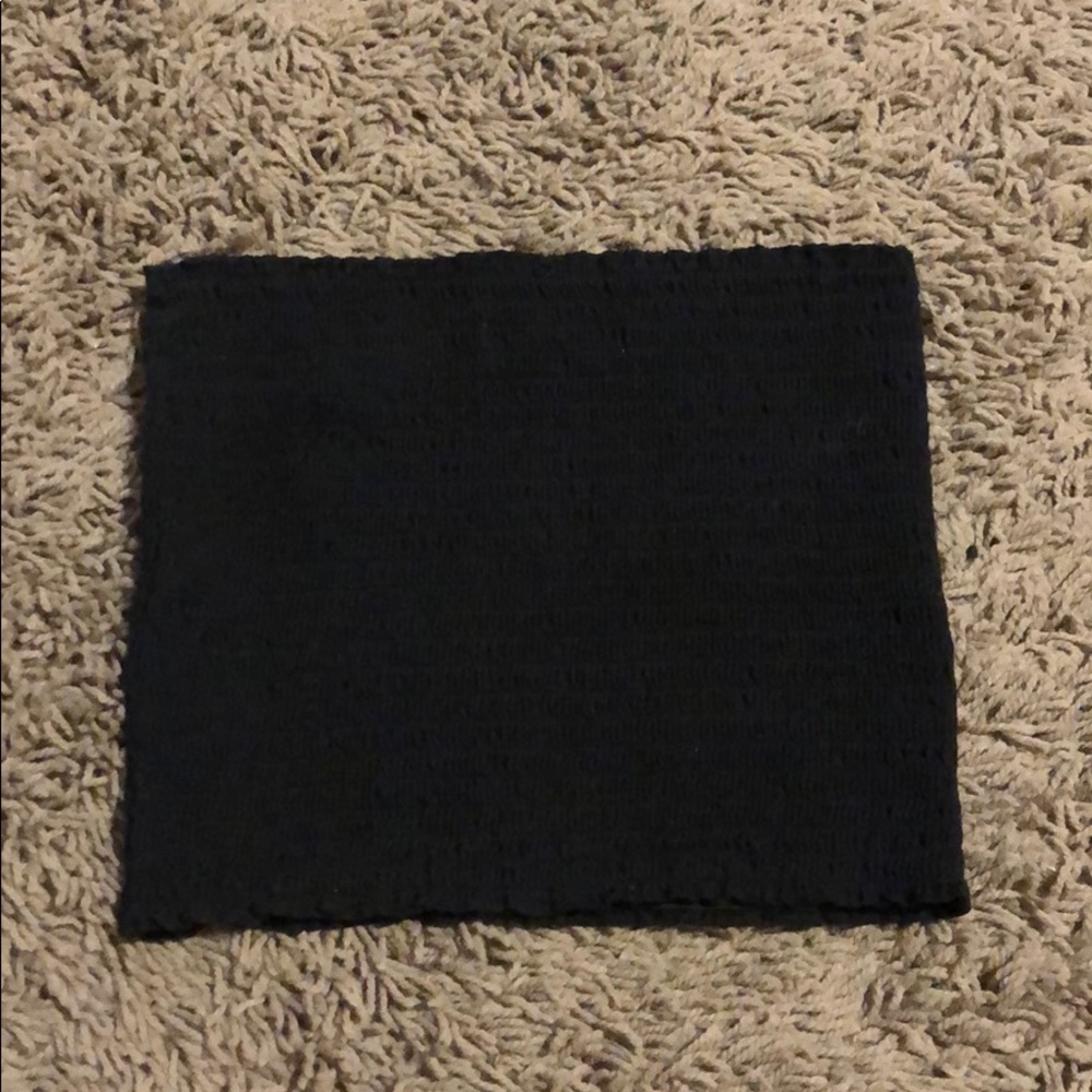 black tube top hollister